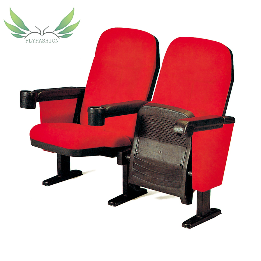 Theater fabric cinema chairs/folding theater chairs/cheap fabric chairs