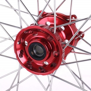 Supermoto <span class=keywords><strong>Jantes</strong></span> à rayons complètes pour moto motocross enduro dirt bike hors route mx dual sport - Product Image 3