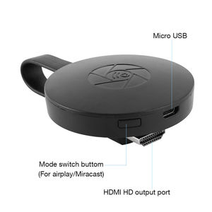 Mirascreen G2 Không Dây Wifi Hiển Thị <span class=keywords><strong>Dongle</strong></span> Receiver 1080P HD TV Stick <span class=keywords><strong>DLNA</strong></span> Miracast AirPlay Allsharecast <span class=keywords><strong>Dongle</strong></span> - Product Image 4