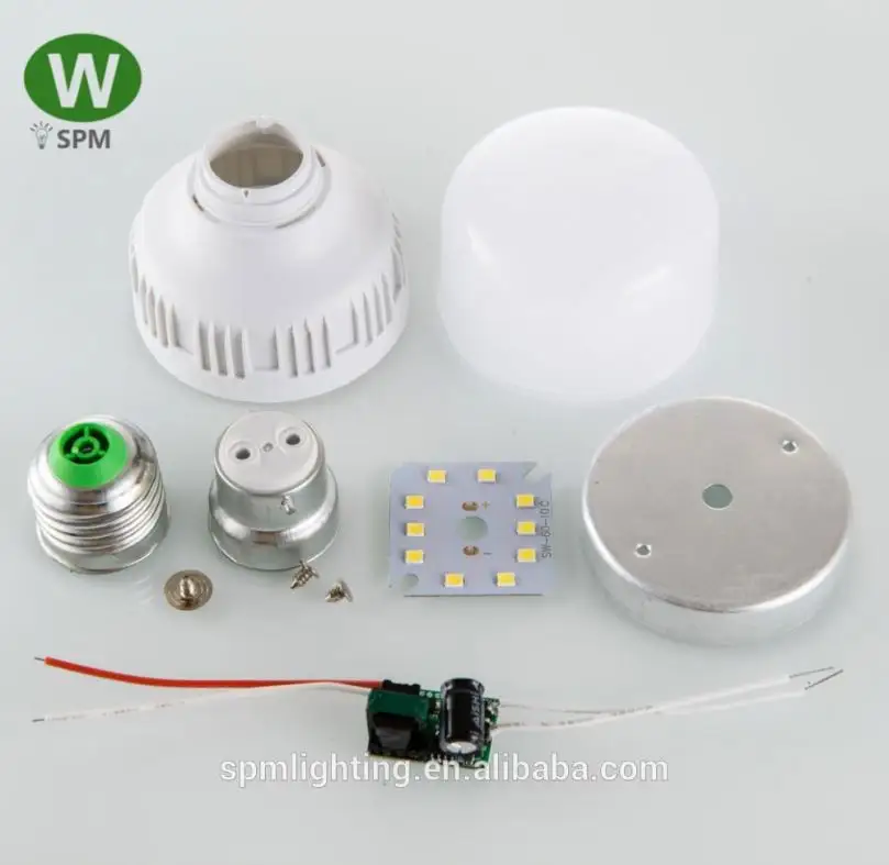 Giá tốt nhất led siêu sáng trong nhà ánh sáng nhôm + nhựa nhà ở led bulb