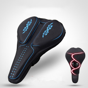 Housse de selle de vélo YOUME en gel de silicone épais, coussin confortable pour siège de vélo, housse de siège souple - Product Image 1