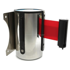 Cintura retrattile Stanchion di alta qualità/barriere per code con nastro di stampa personalizzato/cassette per cinture in Nylon personalizzate - Product Image 2