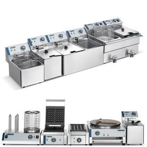 <span class=keywords><strong>Friteuse</strong></span> <span class=keywords><strong>électrique</strong></span> de comptoir commerciale Furnotel 6L à 2 réservoirs, réservoir d'huile facile à retirer - Product Image 2