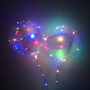 Nuovi <span class=keywords><strong>Palloncini</strong></span> BOBOB Luminosi a LED Colorati che si Illuminano al Buio <span class=keywords><strong>per</strong></span> Decorazioni Matrimoniali con Elio o Aria - Product Image 5