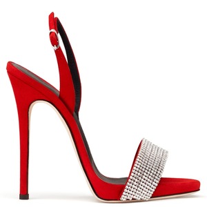 HMS69 2019 sottile di alta <span class=keywords><strong>tacco</strong></span> di cristallo sude marziali <span class=keywords><strong>sandali</strong></span> delle donne pattini di vestito tacchi - Product Image 5