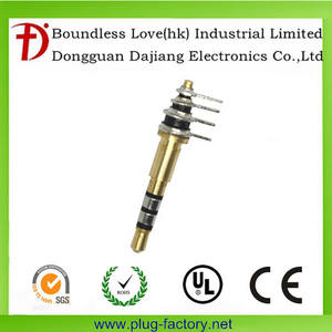 4 4 polo pines <span class=keywords><strong>3</strong></span>.0mm 25l bandeja de jack de auriculares 2.5 pcb plug - Product Image 3