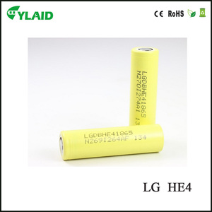 2016 Hot sale icr 18650 lg HE4 2500mAh li rechargeable battery ion 3.7v lithium polymer battery ion - Product Image 1