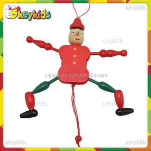 2023 wholesale kids wooden pull puppet,cheap baby wooden pull puppet,best sale children wooden pull puppet W02A056
