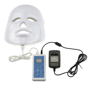 Elektrische LED Masker 7 Kleuren Licht PDT Photon Gezicht Huidverzorging Huidverjonging Anti Acne Rimpel Verwijderen Therapie Schoonheidssalon