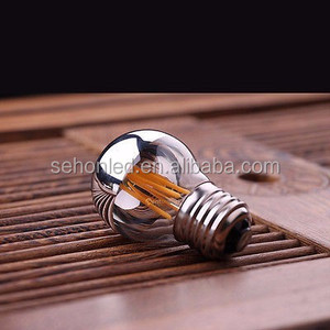منتجات جديدة G45 اديسون نمط نصف مرآة ضوء لمبة 4 واط الفضة الذهبي يميل <span class=keywords><strong>LED</strong></span> لمبات الشعيرة - Product Image 4