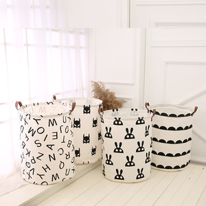 Aufbewahrungstasche ตะกร้าผ้าฝ้ายสำหรับเด็กแบบพับเก็บได้ Sac De Ranน็อต - Product Image 4