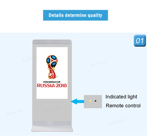 Factory price 65 inch LCD 1080 p Advertising Display 4 k Touch Screen Digital Signage - Product Image 4