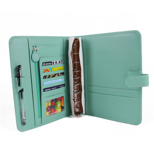 En <span class=keywords><strong>cuir</strong></span> <span class=keywords><strong>Bloc</strong></span>-Notes Couverture <span class=keywords><strong>Rechargeable</strong></span> Portable Voyager - Product Image 2
