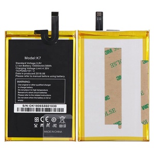 แบตเตอรี่สำรองความจุสูง 10000mAh คุณภาพสูง แท้ 100% สำหรับโทรศัพท์อัจฉริยะ <span class=keywords><strong>Oukitel</strong></span> K7 - Product Image 1