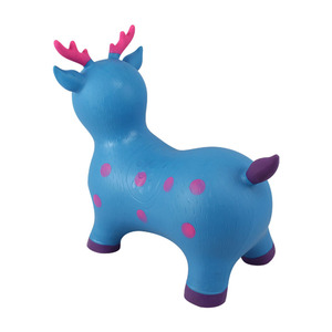 Joli <span class=keywords><strong>jouet</strong></span> de cerf gonflable en PVC écologique mignon pour les filles pour le jeu en plein air et les aventures de saut - Product Image 6