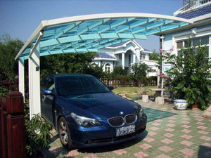 ที่ทันสมัยมีสไตล์หลังคารถโรงรถเดียวลาด <span class=keywords><strong>Carport</strong></span> - Product Image 2