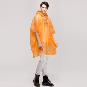 Custom Printed logo <strong>Disposable</strong> Rain <strong>Poncho</strong> - Product Image 3
