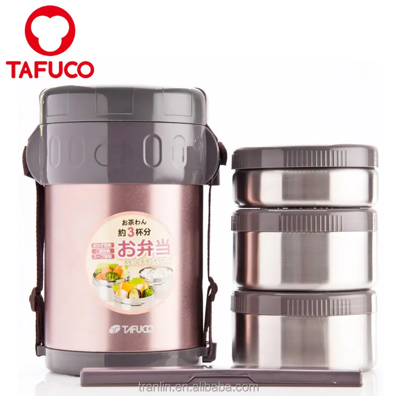 Stainless Steel Thermal Thermos Lunch Box For Hot Food