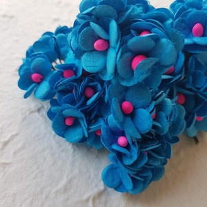 ตากระดาษสีสันสดใสแบบทำมือ,ชุดดอกไม้สำหรับตกแต่งสมุดภาพงานฝีมือขนาด100ซม. จำนวน1.5ชิ้น - Product Image 5