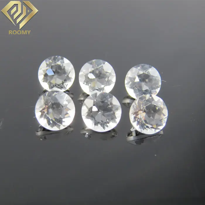 Harga Topaz Putih Pabrik Batu Permata Topaz Bulat