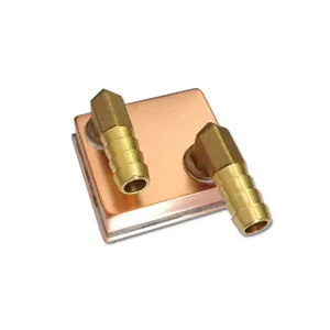 40x45x13mm Pure Copper heat exchanger Liquid cooling block
