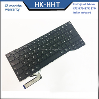 Teclado para portátil Fujitsu Lifebook E733 E734 E743 E744, teclado para portátil, estilo italiano, para Fujitsu Lifebook E733 E734 E743 E744