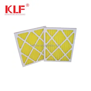 Merv 8 Dinilai Lipit Panel Tungku HVAC Filter Udara