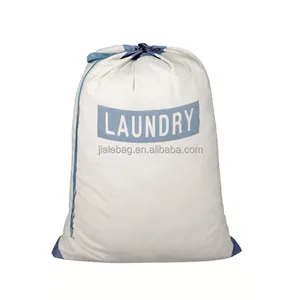 Saco de lavanderia de algodão impermeável