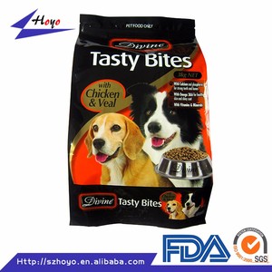 Emballage Side Gousset Plastique Jetables Autoporteurs Pour Chien Sac Alimentaire Avec Ziplock /. - Product Image 5