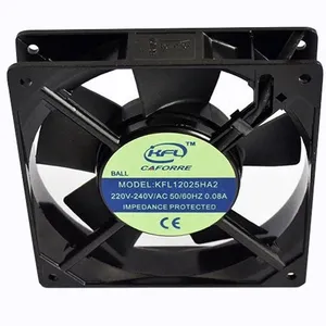 Caforre 12025 120x120x25mm 220v 110v AC güç eksenel akış soğutma fanı