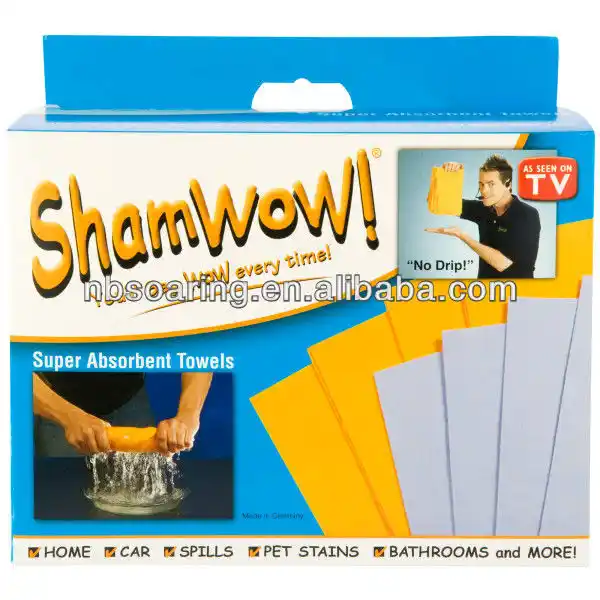 new original shamwow super absorbent towels