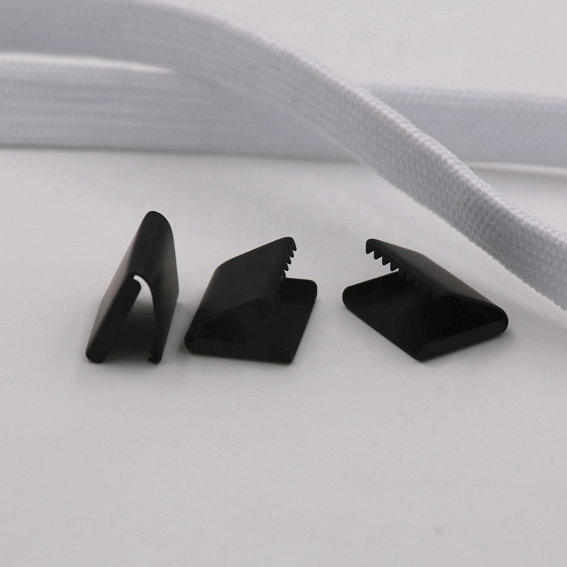 Плоская кружевная металлическая Зажимная крышка 10x20 мм