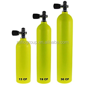 जापान देश 11.1 एल 12.एल डाइविंग उपकरण योक वाल्व के साथ श्वास हवा टैंक - Product Image 5