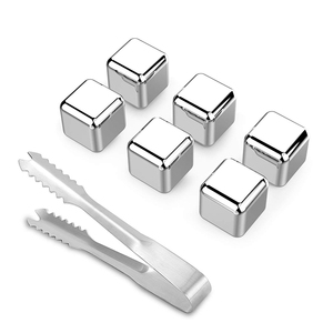 Glaçons en métal de qualité supérieure, pierres à <span class=keywords><strong>whisky</strong></span>, métal, livraison gratuite, chine - Product Image 4