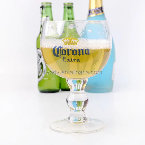 ผลิตราคาถูกลูกปัดต้นกำเนิดเบียร์แก้วg obletที่มีอุณหภูมิสูงรูปลอกแก้วเบียร์