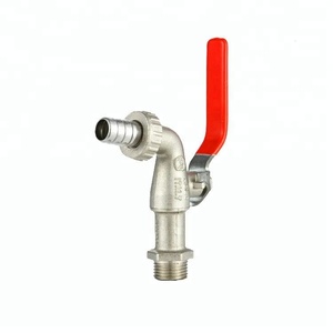 En gros IFAN 1/2 pouce Salle De Bains Jardin Bib Cock Robinet Avec Tuyau Union Cuivre Bibcock En Laiton Robinet D'eau Tuyau Racc - Product Image 3
