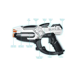 Pistolet de combat infrarouge pour enfants, jouet, roue, cible, tir Laser