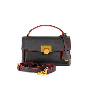 Sac à main en cuir véritable de luxe pour femmes, sac à main noir pour femmes, sacs à bandoulière pour femmes - Product Image 6
