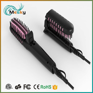 Nouvelle collection <span class=keywords><strong>2023</strong></span> Mini brosse à cheveux pliable ionique voyage nouveauté lisseur - Product Image 3