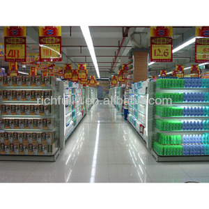 5 étagères de supermarché avec réglage de lumière LED, bon prix, utilisation étendue - Product Image 4