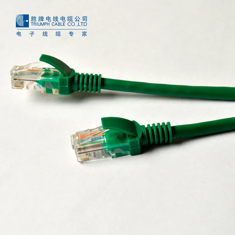 RJ45 패치 코드 UTP Cat6 구리 4x2x23awg UTP Cat5 구리 4x2x24awg LAN 케이블