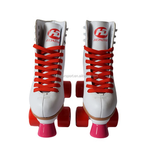Patins à roulettes quad à 4 roues personnalisés de haute qualité, nouveau style, roulettes clignotantes, coque en PVC, roulements ABEC-7, blanc, Holy China - Product Image 2