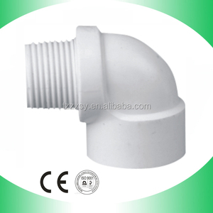 Plomberie raccord, Fil de montage, Pvc homme filetage femelle Elbow - Product Image 1