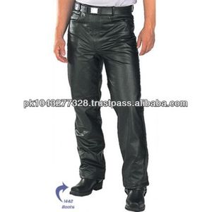 Pantalon en cuir de haute qualité pour hommes pour l'automne et l'hiver Style décontracté - Product Image 5