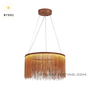 <strong>Atlantis</strong> iron tassel chain <strong>pendant</strong> lamp Wynns for with led <strong>light</strong> source for decoration home restaurant shop and and hotel - Product Image 2