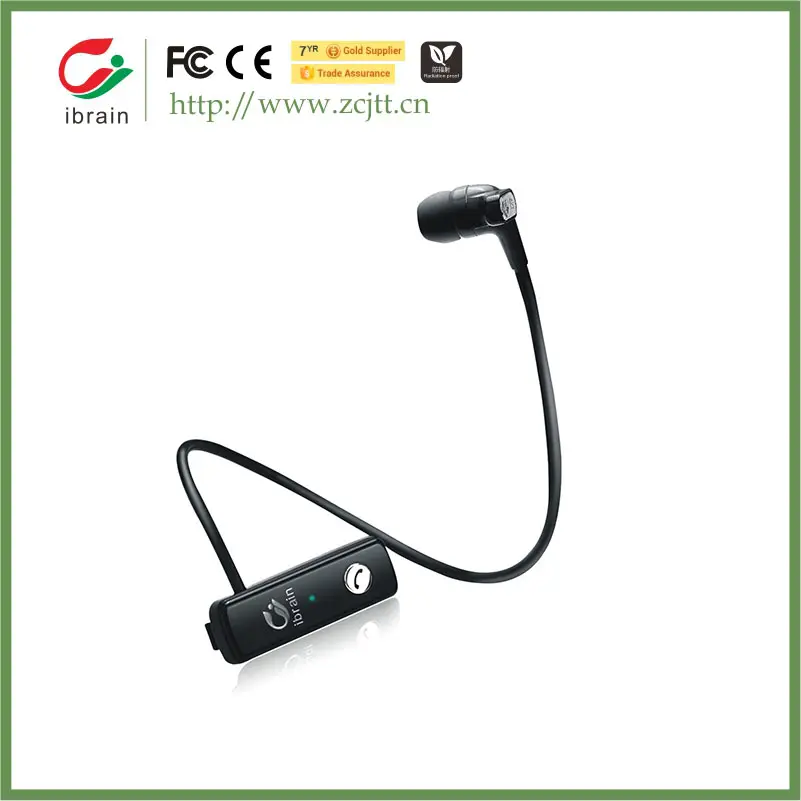 FS03-B air tube UAS patent wireless earphone & headphone 4.1 headset with CE FCC