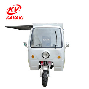 Motocicleta Triciclo de Carga de 150cc Personalizada de Guangzhou con Carrocería Cerrada, Scooter Eléctrico para Adultos - Product Image 6