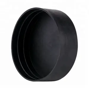 PVC Threaded 4" female end cap plastic pipe cap pvc