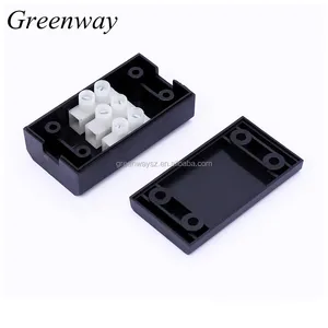 GreenwayM029ミニプラスチックジャンクションボックス3ピン端子コネクタ