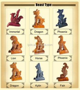 Decoratief Dak Figuren Dragon Dieren Chinese Antieke Dak Ornament - Product Image 6